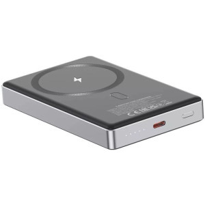 Canyon 10000 mAh, OnPower 510 Slim, Incarcare wireless Magsafe, Power Delivery 20W, Dark Grey
