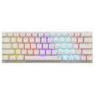 Tastatura Gaming White Shark WAKIZASHI 2 US Blue Switch Mecanica White