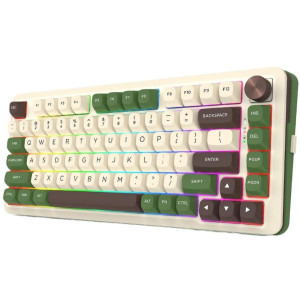 Redragon Cyrus Pro White-Green RGB Pink Switch Mecanica