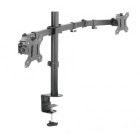 Suport TV / Monitor SBOX LCD-352/2-2, 13 - 32 inch, negru, suport 2 monitoare