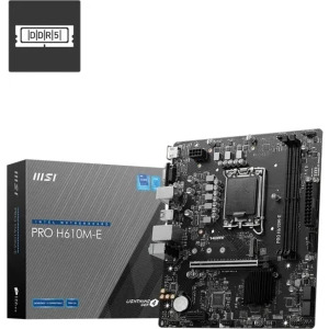 Placa de baza MSI PRO H610M-E - PC Garage