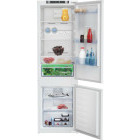 Combina frigorifica Beko incorporabila BCNA275E41SN, 254 L, Clasa E, NeoFrost Dual Cooling, Harvest Fresh, 177 cm