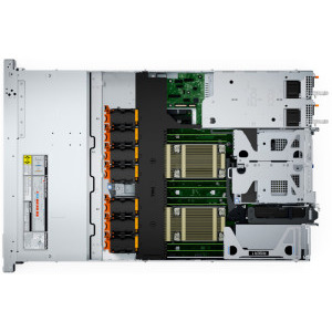 DELL PowerEdge R660xs 1U, 2x Procesor Intel® Xeon® Silver 4509Y 2.6GHz Sapphire Rapids, 64GB RDIMM RAM, 3x 480GB SATA 6G Hot Plug SSD, PERC H355, 10x Hot Plug SFF, Windows Server 2025 Standard