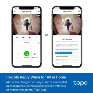 TP-LINK Tapo D235, Video Doorbell Camera