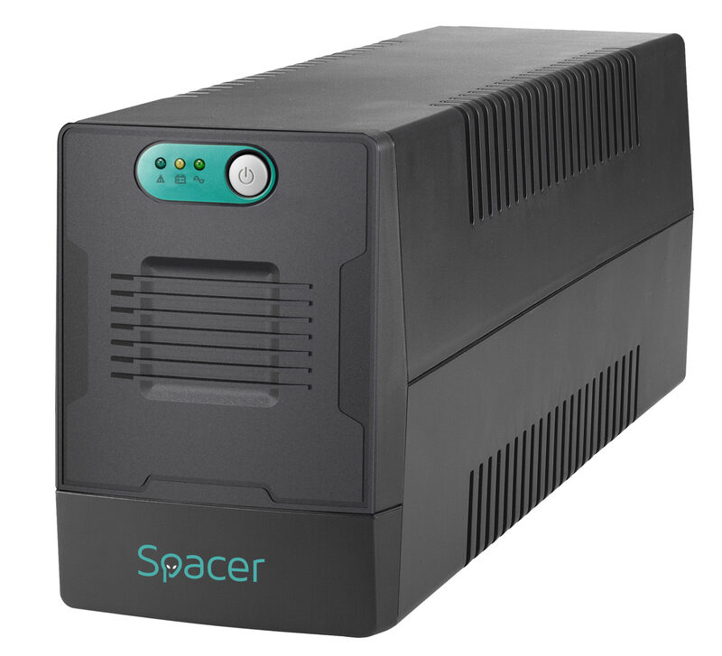 UPS Spacer SPUP-2000L-LIT01 2000VA Negru
