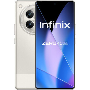 Smartphone INFINIX Zero 40, 512GB, 12GB RAM, Dual SIM, 5G, 4-Camere, Moving Titanium