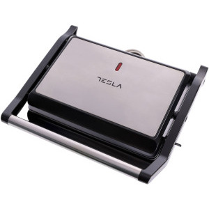 Tesla Gratar electric GR200BX, 1000W, Inox/Negru