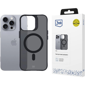3MK Protectie pentru spate Smoke MagCase pentru iPhone 16 Pro Max