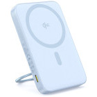 Baterie externa Baseus PicoGo Qi2 Magnetic, 5000 mAh, 1x USB-C, 20 W, Qi2, Blue
