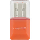 Cititor carduri Esperanza EA134O MICRO SD USB 2.0 Orange