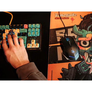 A4Tech AT87 Renegad TKL RGB Alpha Optical Switch Mecanica