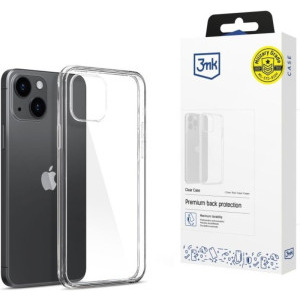 3MK Protectie pentru spate, material TPU pentru iPhone 15, culoare Transparent