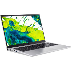Acer 15.6'' Aspire Go 15 AG15-72P, FHD IPS, Procesor Intel® Core™ 5 120U (12M Cache, up to 5.00 GHz), 16GB DDR4, 512GB SSD, Intel Graphics, No OS, Pure Silver