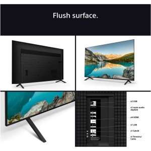 Sony Smart TV BRAVIA 3 43S35 Seria S3 108cm negru 4K UHD HDR