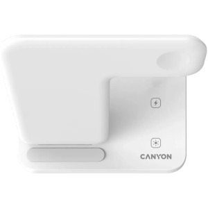 Canyon 3-in-1 WS-303, Wireless Qi Fast Charge 15 W White