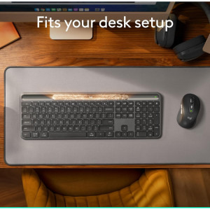 Logitech K980 Signature Slim Solar Black-Grey