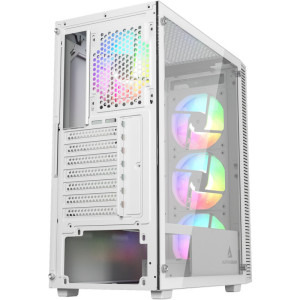 Gaming ZMEU Legendar Ultimate Alb, Intel i5-12400F 2.5GHz, 32GB DDR5, 1TB SSD, RX 7600 8GB GDDR6, Iluminare RGB