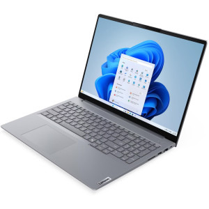 Lenovo 16'' ThinkBook 16 G9 IRL, WUXGA IPS, Procesor Intel® Core™ 7 240H (24M Cache, up to 5.20 GHz), 16GB DDR5, 1TB SSD, Intel Graphics, No OS, Arctic Grey