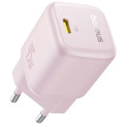 Incarcator retea Baseus PicoGo GaN, 1x USB-C, Quick Charge 45 W, Pink