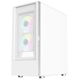 Gaming BALAUR Legendar MaxPrime Alb, Intel i7-14700F 2.0GHz, 32GB DDR5, 1TB SSD, RTX 5060 8GB GDDR7, Iluminare RGB