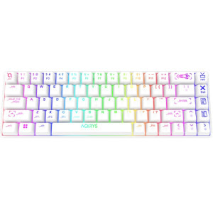 AQIRYS Mira 2.0 RGB White HaiMu Red Switch Mecanica