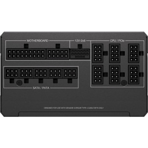 Corsair RMx Series 2024 RM1000x, 80+ Gold, Cybenetics Gold, 1000W
