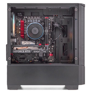 Gaming BALAUR Legendar powered by GIGABYTE, Intel i5-12400F 2.5GHz, 32GB DDR4, 1TB SSD, RTX 4060 8GB GDDR6, Iluminare RGB