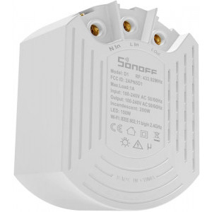Sonoff Intensificator inteligent de lumina D1, Wireless, control voce, compatibil cu Google Home & Alexa