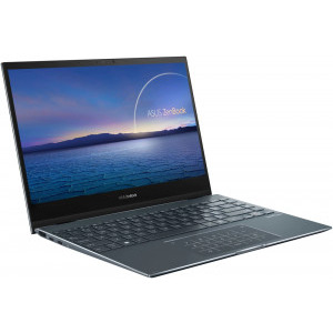 ASUS 13.3'' ZenBook Flip 13 UX363EA, FHD Touch, Procesor Intel® Core™ i7-1165G7 (12M Cache, up to 4.70 GHz, with IPU), 16GB DDR4, 512GB SSD, Intel Iris Xe, Win 10 Home, Pine Grey