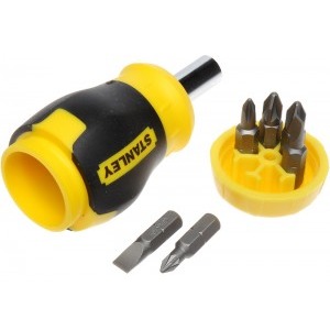 STANLEY Surubelnita magnetica cu  6 bituri 0-66-357