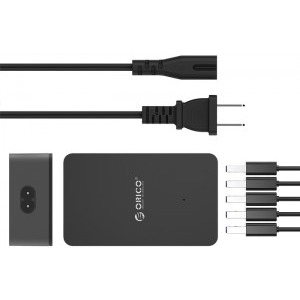 Orico QSE-5U 5x USB Desktop Charger Black