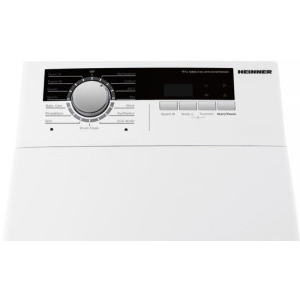 Heinner verticala HWM-TL8013IVC++, 8 kg, 1300 RPM, Clasa C, Inverter, Alb