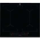 Plita incorporabila Electrolux EIV644, Inductie, 4 zone de gatit, DoubleBridge, PowerBoost, Timer, Control touch, 60 cm, Sticla neagra