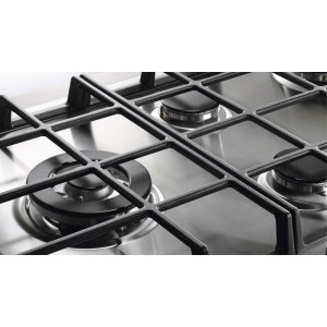 Electrolux EGH6343RON, Gaz, 4 arzatoare, Gratare de fonta, 60 cm, Rustic crem