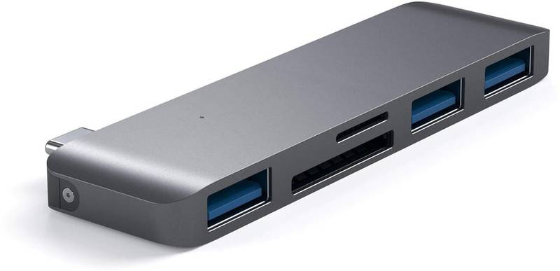 Satechi USB-C Combo Hub 3x USB 3.0, 1x microSD, Space Grey