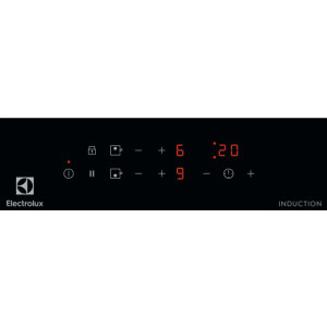 Electrolux LIT30230C, Inductie, 2 zone de gatit, Power boost, Control touch, 29 cm, Negru