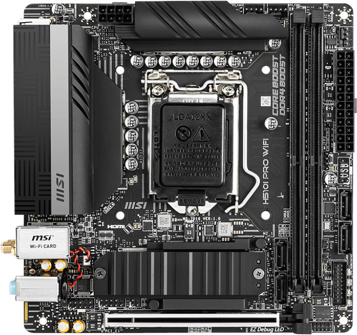 Placa de baza MSI H510I PRO WIFI