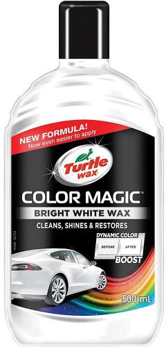 Ceara & Sealant Turtle Wax Pasta polish 3-in-1 Color Magic Bright White Wax 500 ml