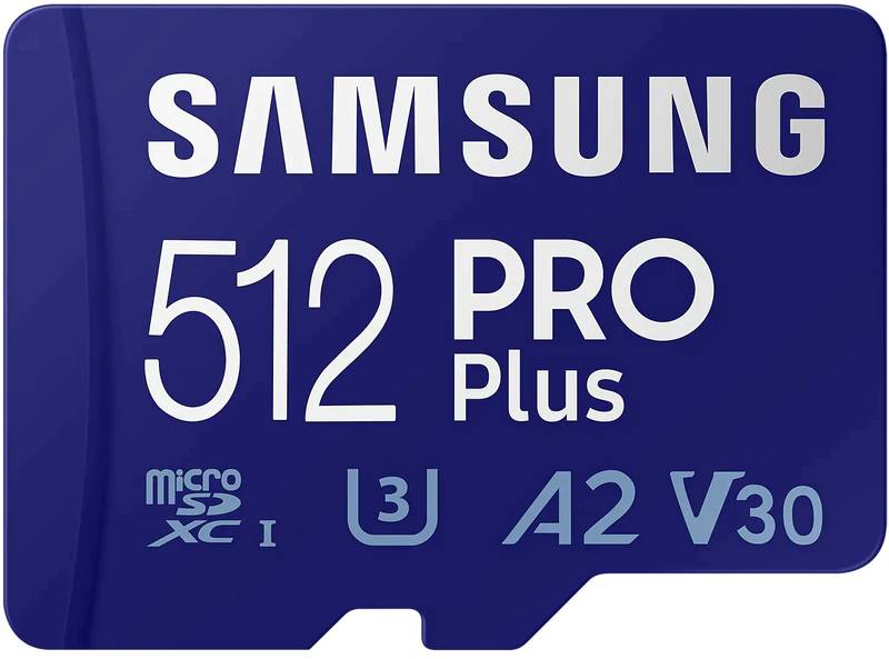 Card memorie Samsung Micro SDXC PRO Plus (2021) UHS-I U3 Clasa 10 512GB