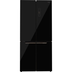 Frigider Side By Side Tesla RF5100FMBE, 511 L, Clasa E, Total No Frost, Inverter, Display LED, 190 cm, Negru