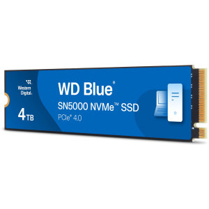 【正常100％】4TB SSD WD Blue SN5000 NVMe ② SSD WD Blue SN5000 4TB PCI Express 4.0 x4 M.2 2280 - PC Garage