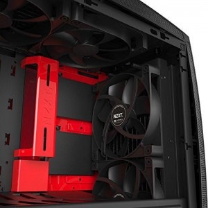 NZXT Manta black-red window