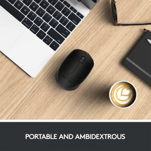 Logitech B170, Wireless, Black