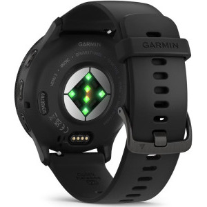 Garmin Venu 3, GPS, Wi-Fi, curea silicon, 45mm, Black/Slate