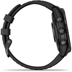 Garmin Fenix 7 Pro Solar, Glass, curea Neagra, Slate Grey
