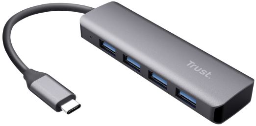 Hub USB Trust Halyx Aluminium USB-C 3.2