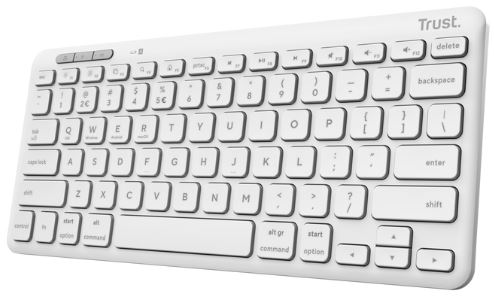 Tastatura Trust Lyra Compact Wireless White