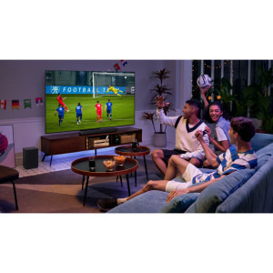 TCL Smart TV QLED Mini LED 55C805 Seria C805 139cm gri-negru 4K UHD HDR