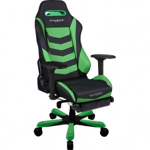DXRacer Iron, negru cu verde
