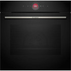 Cuptor incorporabil Bosch HBG7541B1, Electric, 71 L, Autocuratare hidrolitica, Multifunctional, 14 functii, HotAir Gentle, Air Fry, EcoClean Direct, Soft Close, Clasa A+, Negru